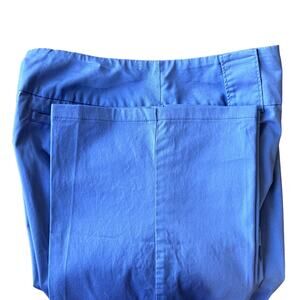 MetroStyle Women's Blue Stretch Dress Pants Size 12 Tall Straight Leg